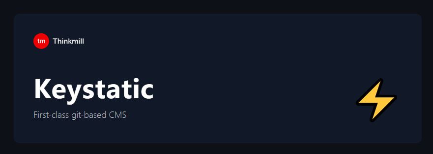 Support for keystatic